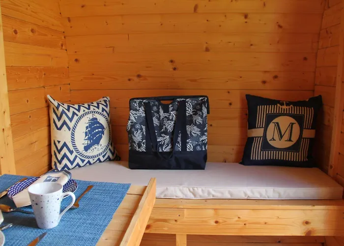 Schlaffässer Teichwiesenhof Oldenburg in Holstein